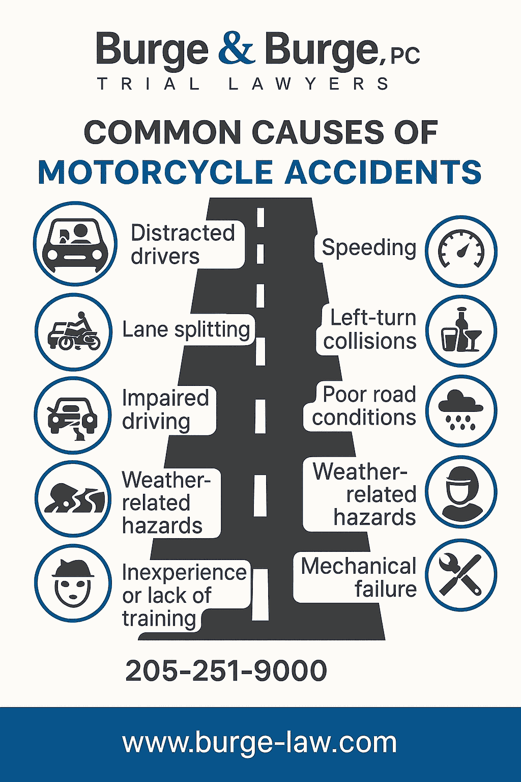 Common Causes of Motorcycle Accidents